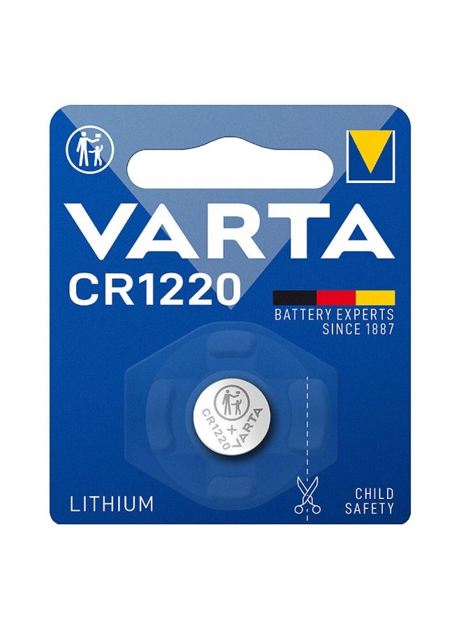 فارتا 1-Piece Varta CR1220 Button Cell Lithium 3V Battery - Image 1